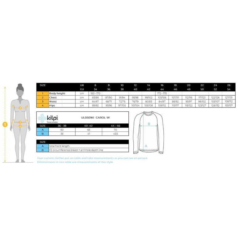 Sous-vêtement thermique pour femme KILPI CAROL-W