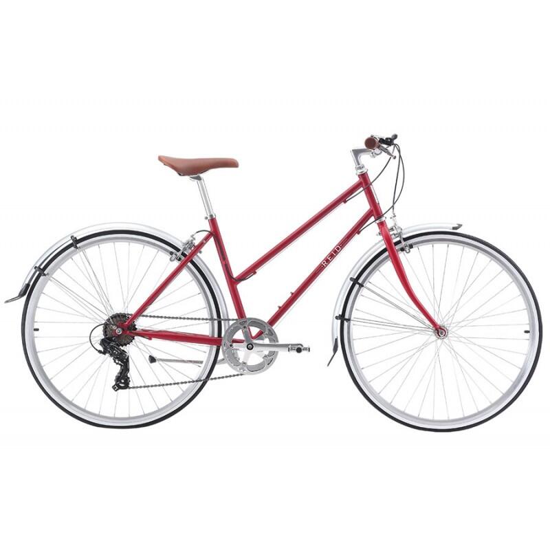 BICICLETA DE CIUDAD ESPRIT 7-SPEED ROJO CEREZA TALLA 52