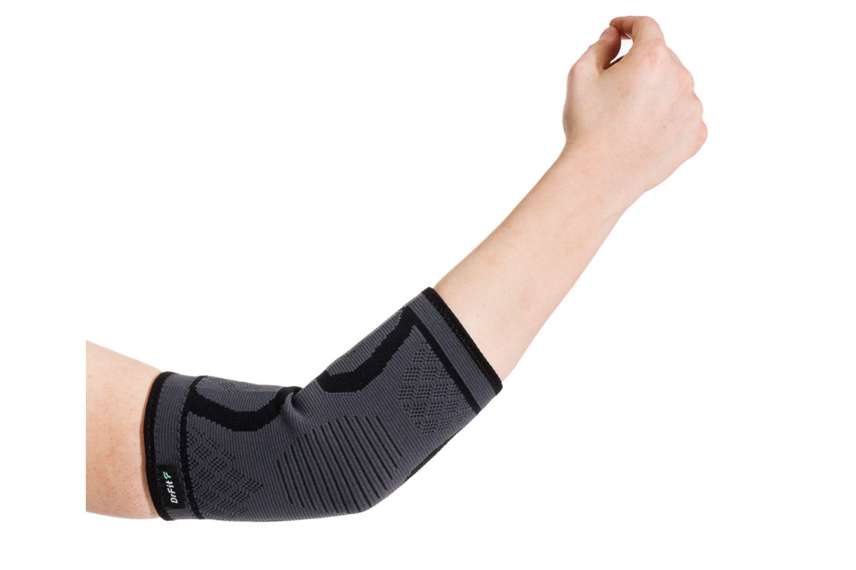 Stabilizator opaska podtrzymująca na łokieć lewy/prawy elastyczny ściągacz DrFit 2/4