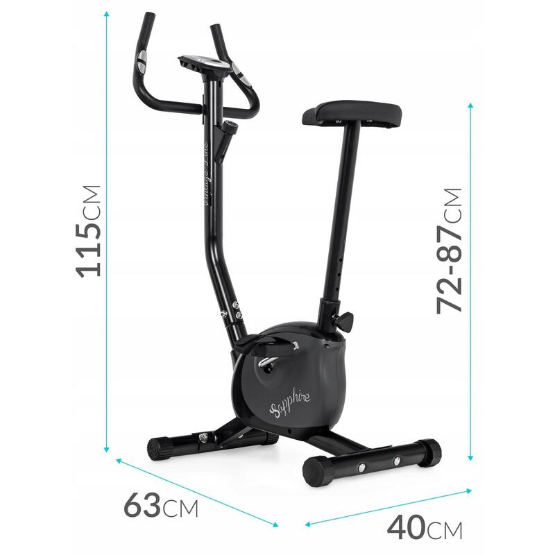Rower treningowy stacjonarny Sapphire Vintage mechaniczny