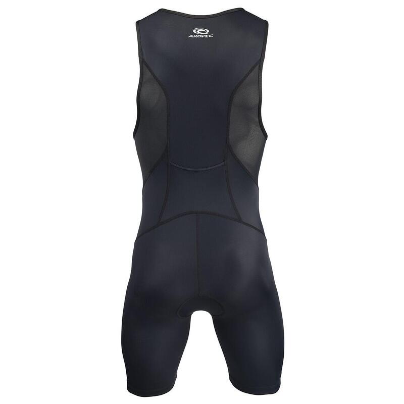 Triathlon Anzug Trisuit Kurzdistanz Herren schwarz - Evolution Black