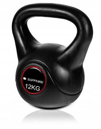 Kettlebell odważnik treningowy Sapphire SG-12K 12 kg