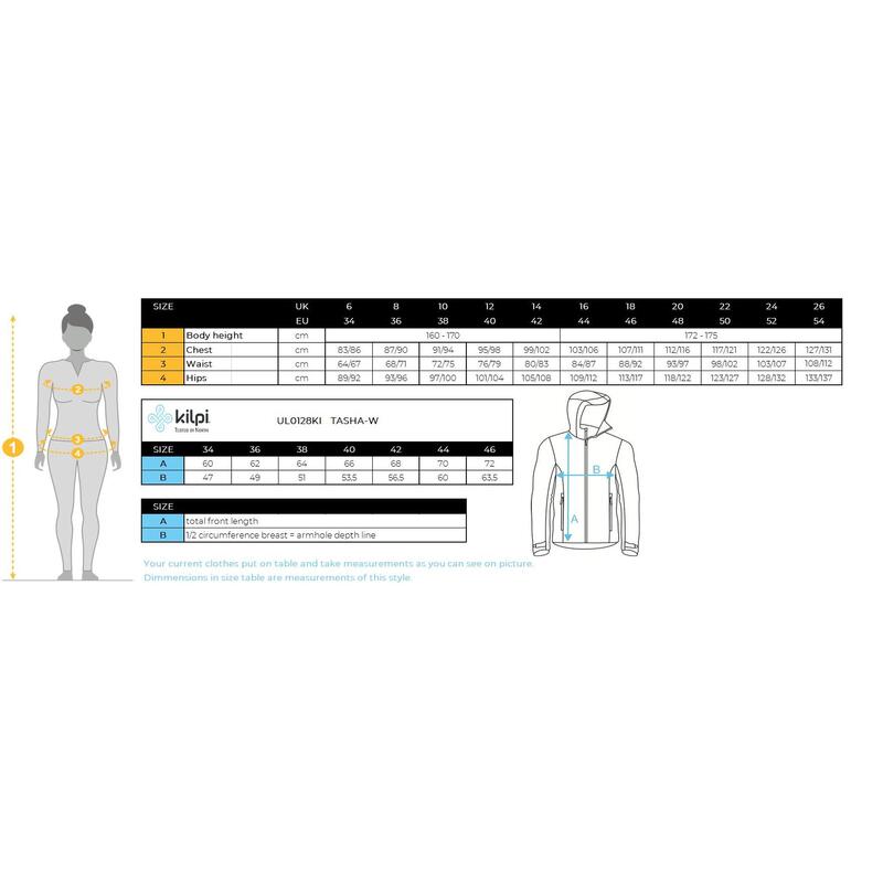 Geïsoleerde damesjas Kilpi TASHA-W