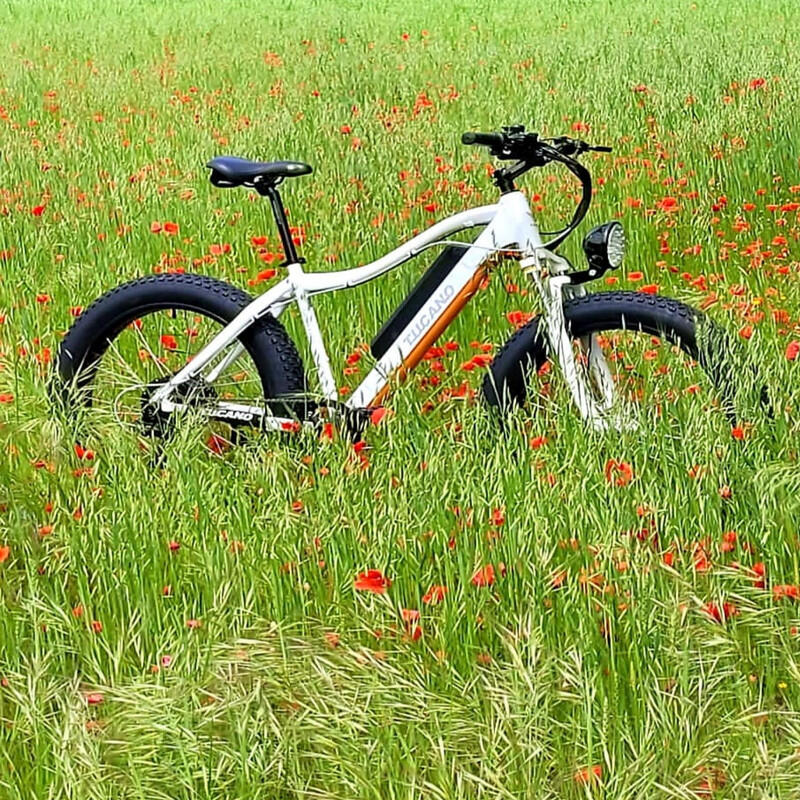 Velo électrique Monster MTB Blanc par Tucano Bikes