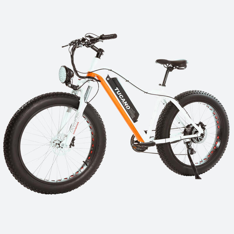 Moped Electrico Monster MTB Blanco by Tucano Bikes