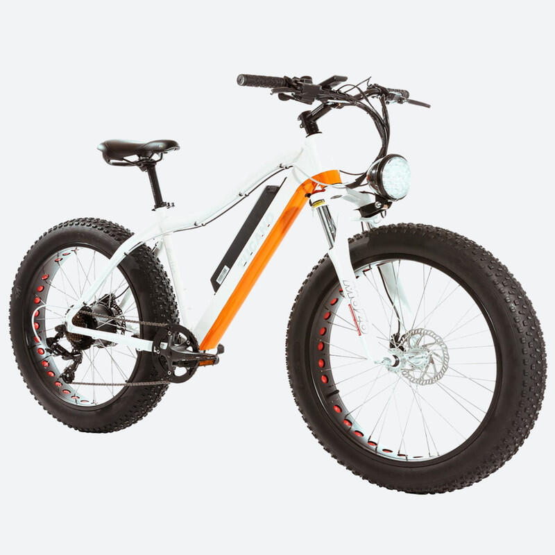 Moped Electrico Monster MTB Blanco by Tucano Bikes