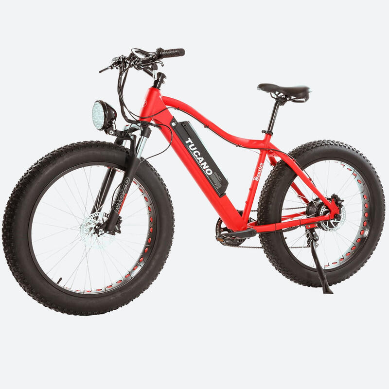 Bicicleta Eléctrica Monster MTB Rojo by Tucano Bikes 4/7