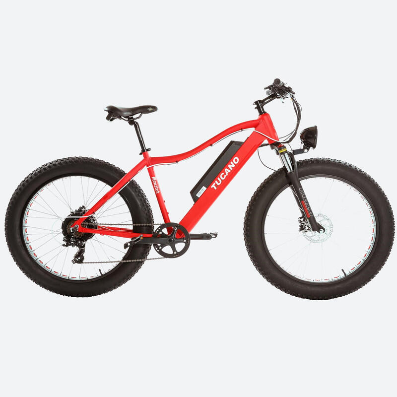Bicicleta Eléctrica Monster MTB Rojo by Tucano Bikes 2/7