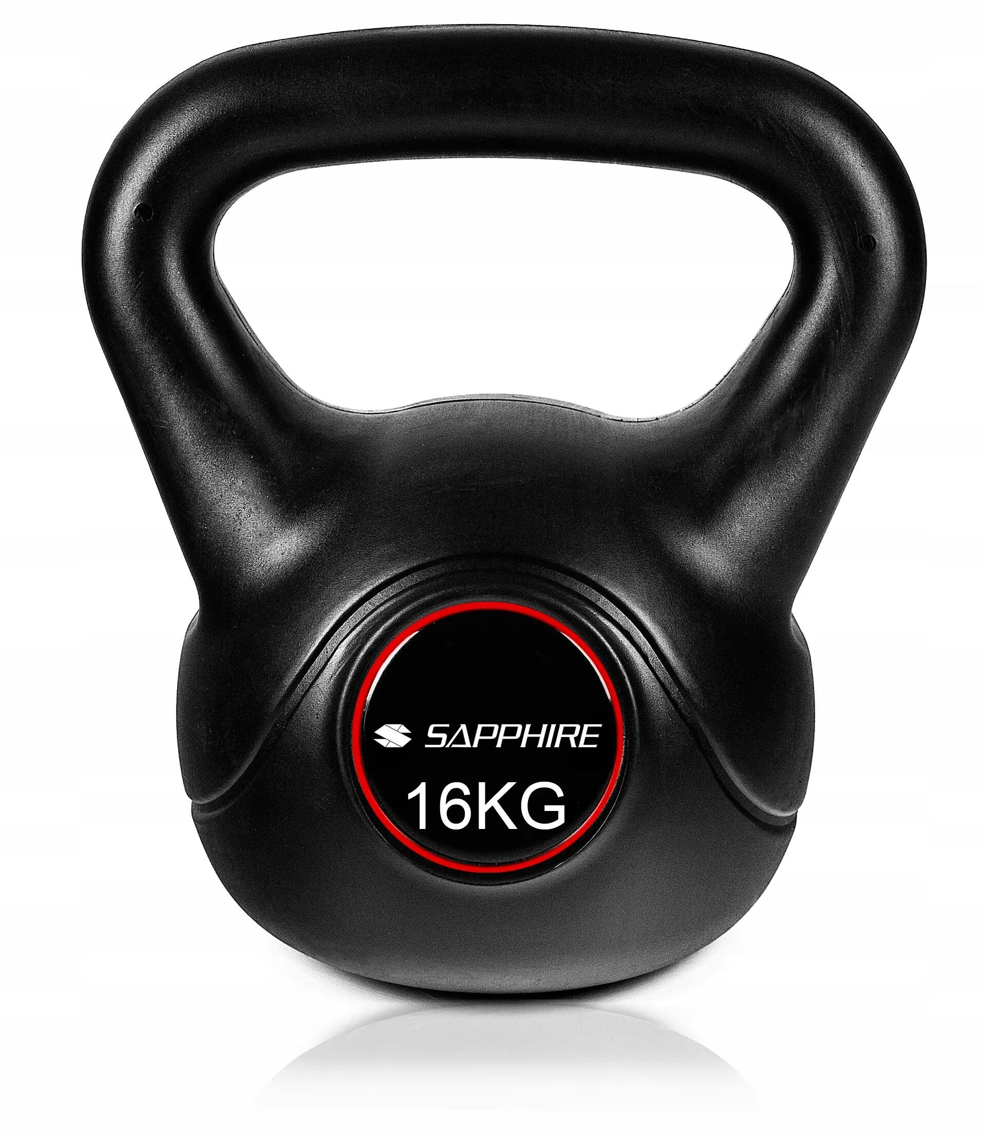 Odważnik treningowy Kettlebell Sapphire SG-16K 16 kg powlekany 2/4