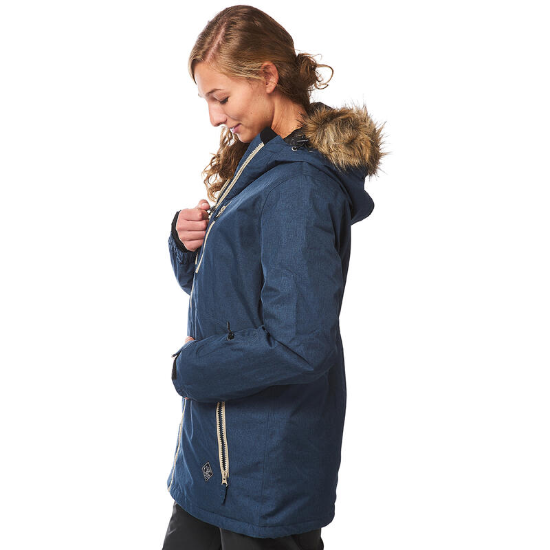 Ski-/Snowboardjacke Damen - FLOW navy