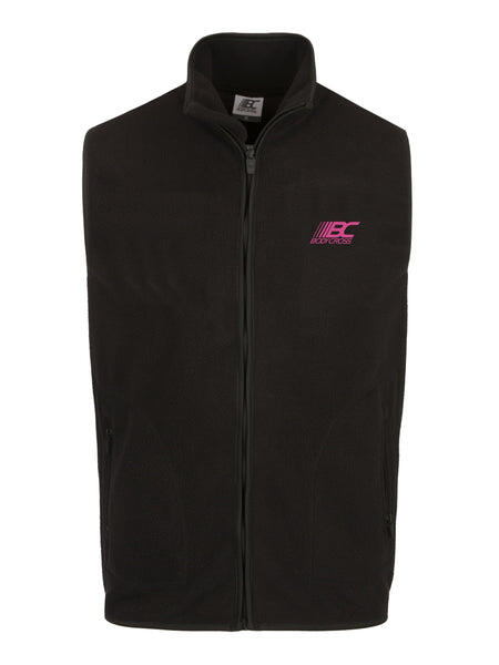 Fleece bodywarmer voor wandelen zwart 4/6