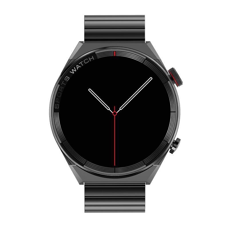 Maverick Smartwatch Schwarzes Silikon