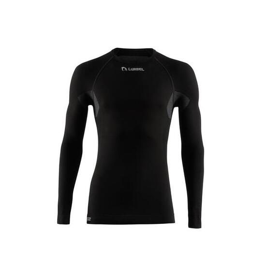 Camiseta de Manga Larga Hombre Lurbel Alaska Negro