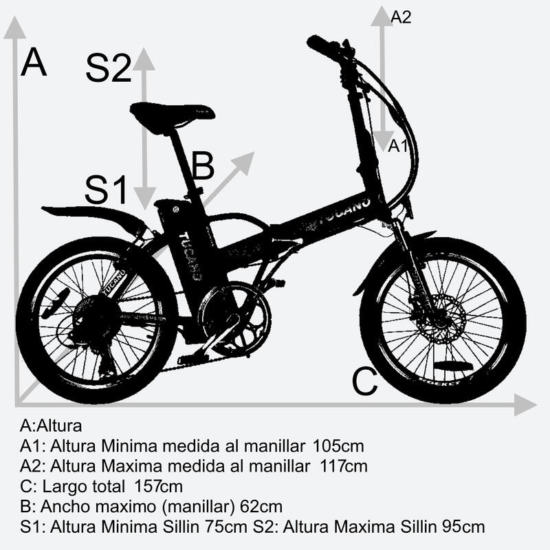 Vélo électrique DeLuxe 250W-36V Blanc Brillant