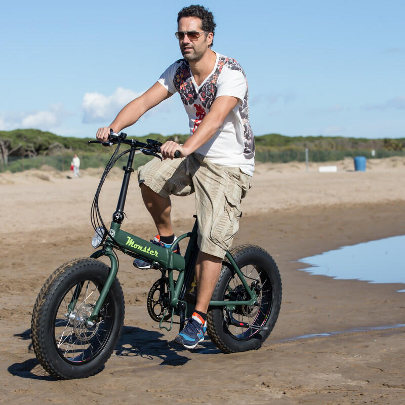 Monster 20LTD Sport de Tucano Bikes Vert Mat 3/6