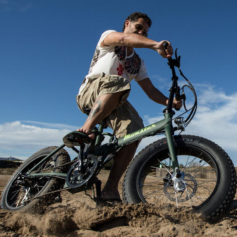 Monster 20LTD Sport de Tucano Bikes Vert Mat 4/6