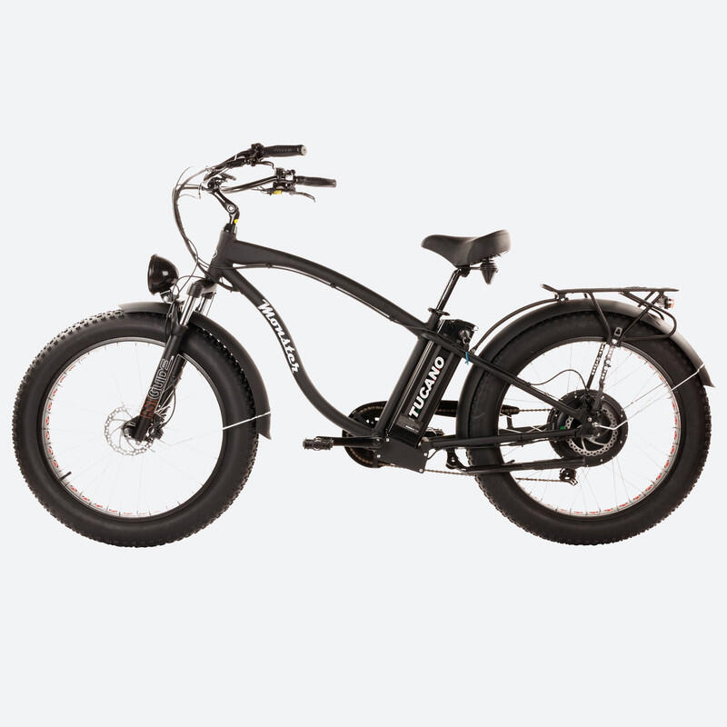 Vélo urbain électrique Monster 26LTD Noir par Tucano Bikes 3/5