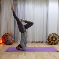 Cinto Alça de Yoga: Para transportar o tapete e alongar