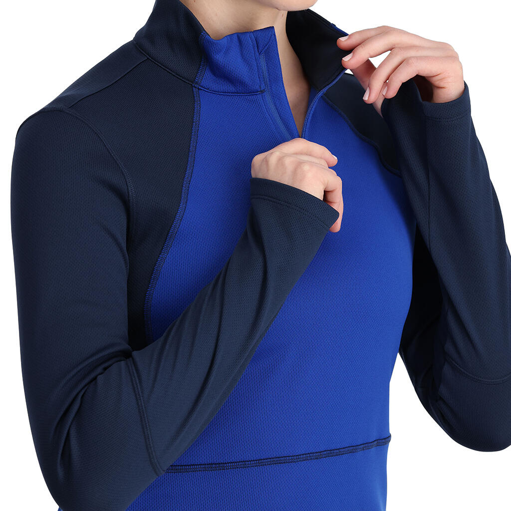 Felpa 1/2 Zip Ski Donna - CHARGER 8/9