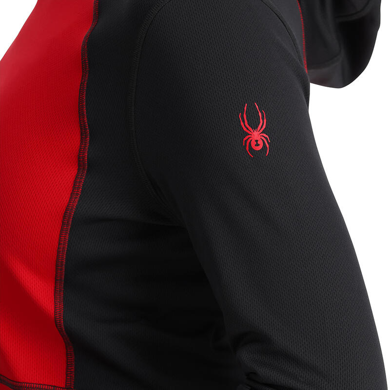 Veste Sessions Homme Taille L – Softshell Rouge Noir Blanc Capuche Ski