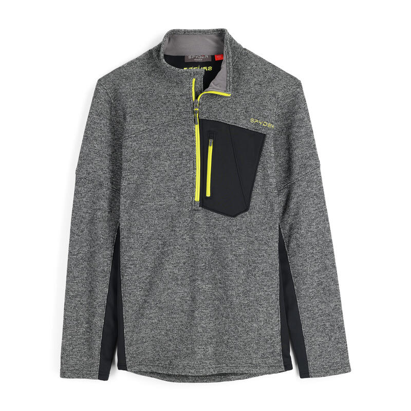 Maglione In Pile Ski Uomo - BANDIT HYBRID HALF ZIP