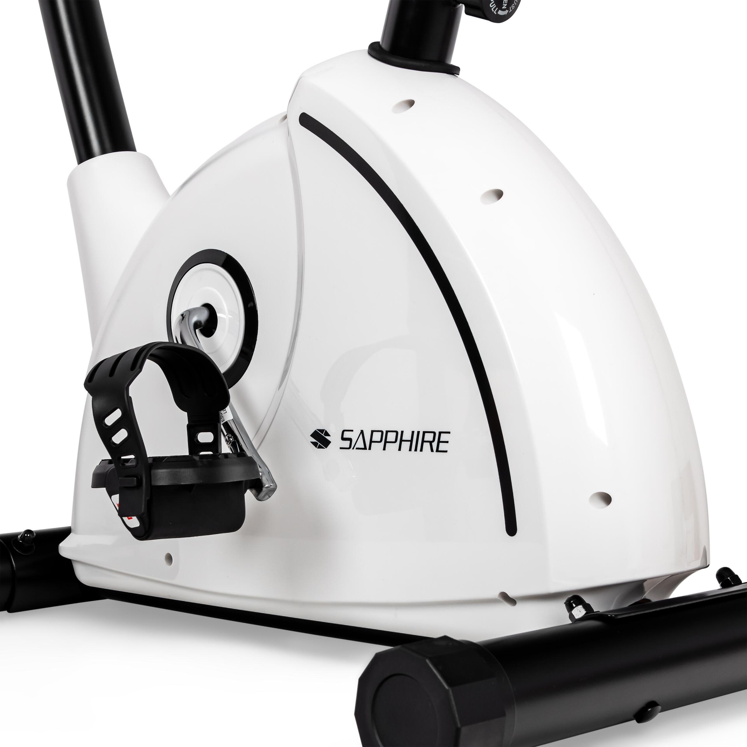 Rower treningowy stacjonarny Sapphire Supra magnetyczny 4/7