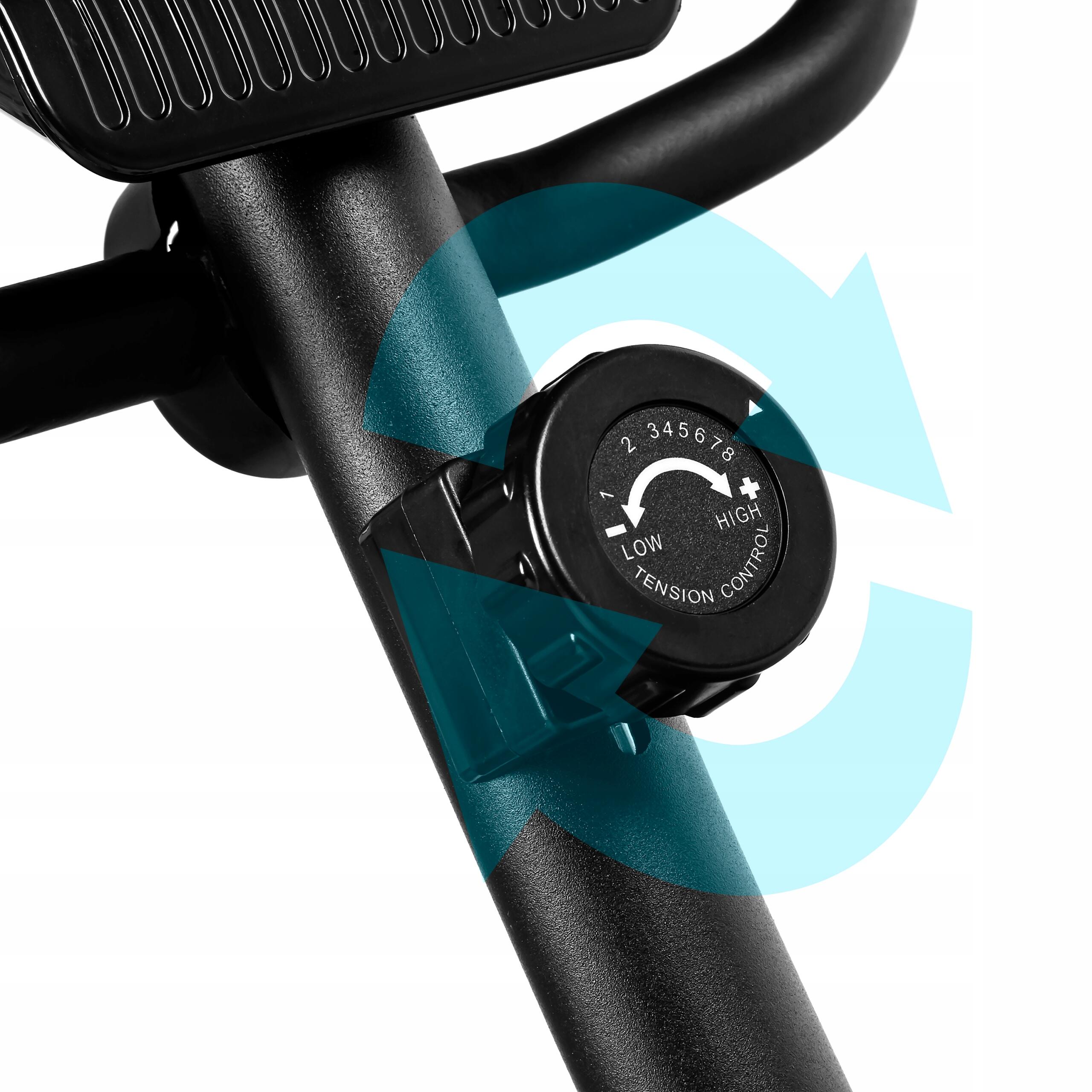 Rower treningowy stacjonarny Sapphire Supra magnetyczny 3/7