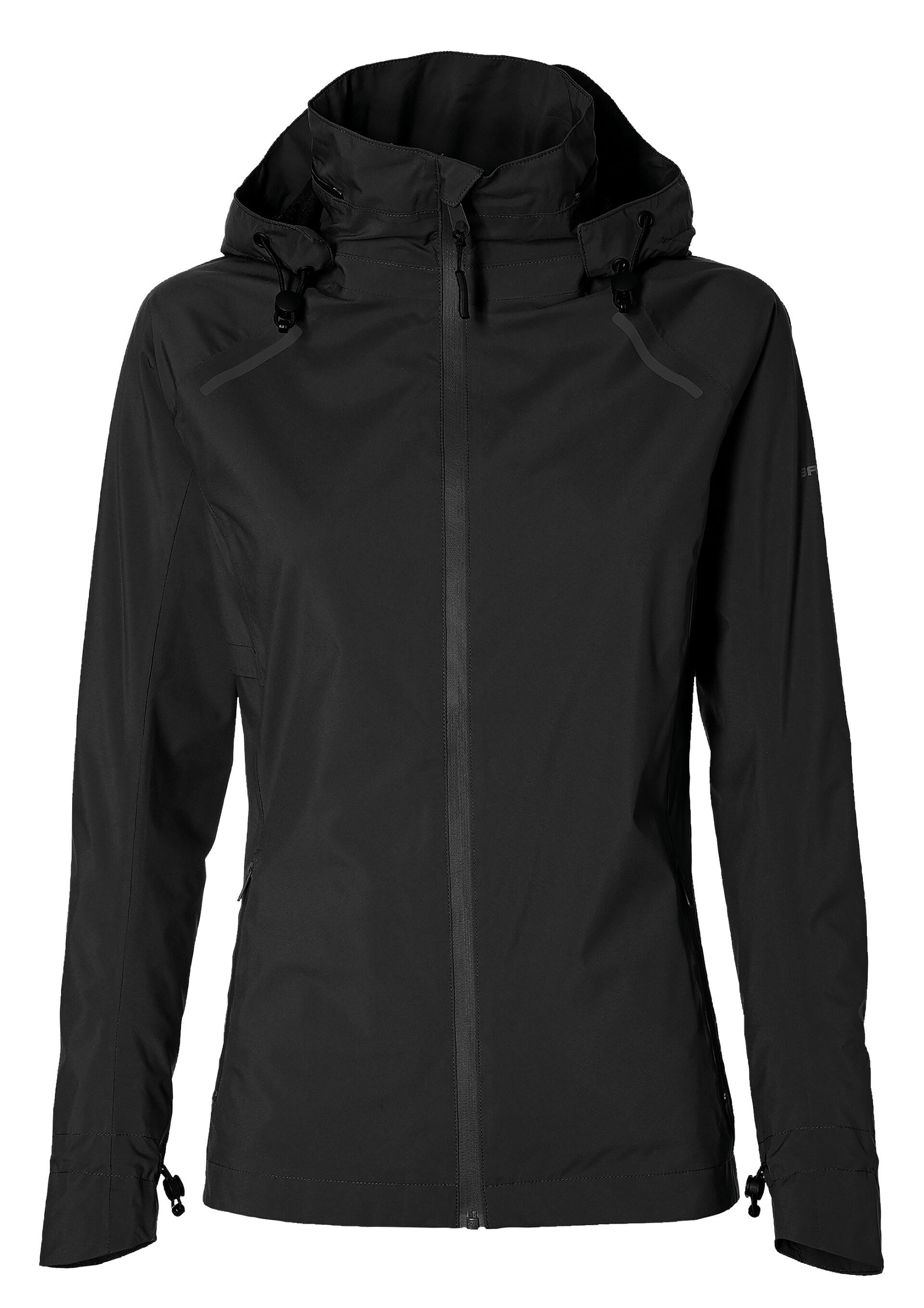 BASIL Fahrrad-Regenjacke Damen Skane, jet black