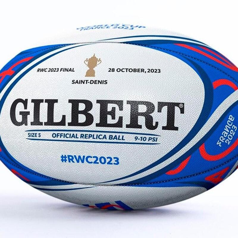Réplica da Bola de Rugby Gilbert da Final do Campeonato do Mundo de 2023