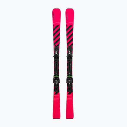 Narty zjazdowe składane damskie Elan VOYAGER PINK + EMX 12