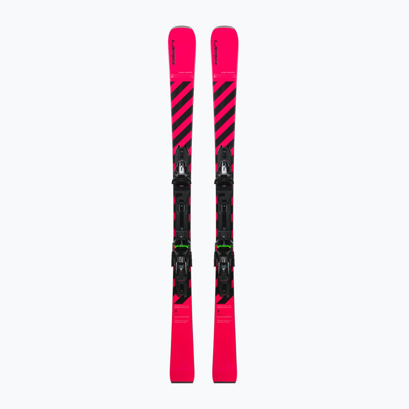 Sci da discesa pieghevoli da donna Elan VOYAGER PINK + EMX 12