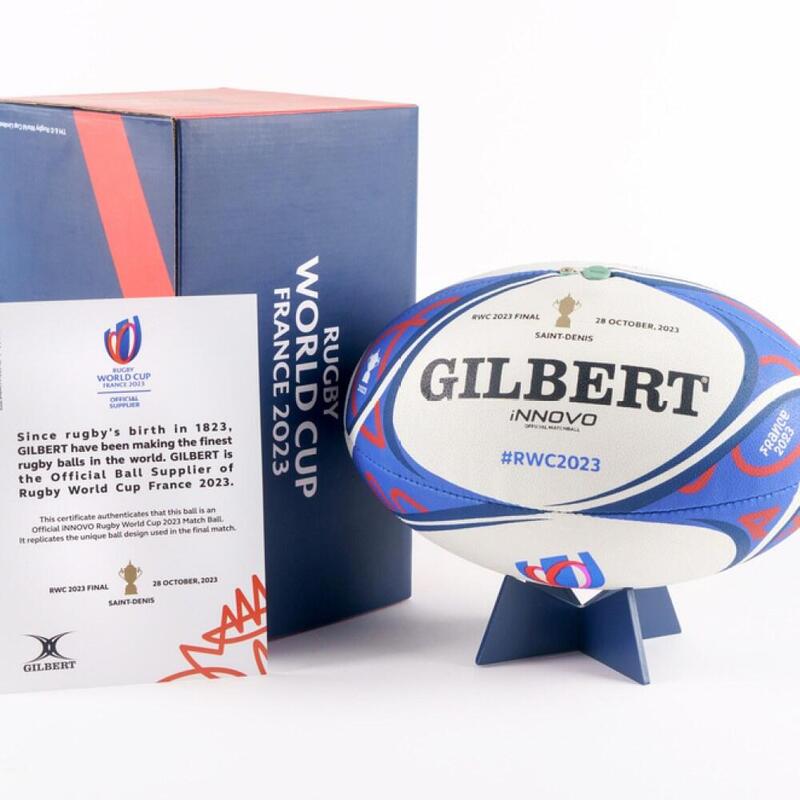 Ballon de Rugby Gilbert Officiel Match de la Finale Coupe du Monde 2023