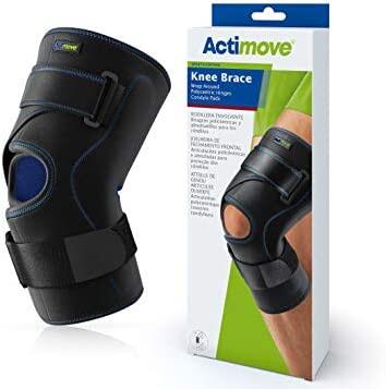 ACTIMOVE Actimove - Sports Edition - Wrap-Around Hinged Knee Brace - Black