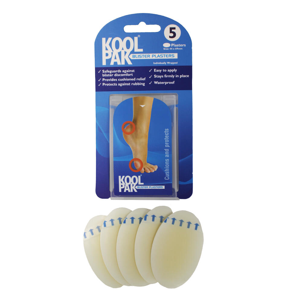 Koolpak Blister Plasters - 4.4Cm X 6.0Cm (Pk 5) - Pack Of 24 3/5