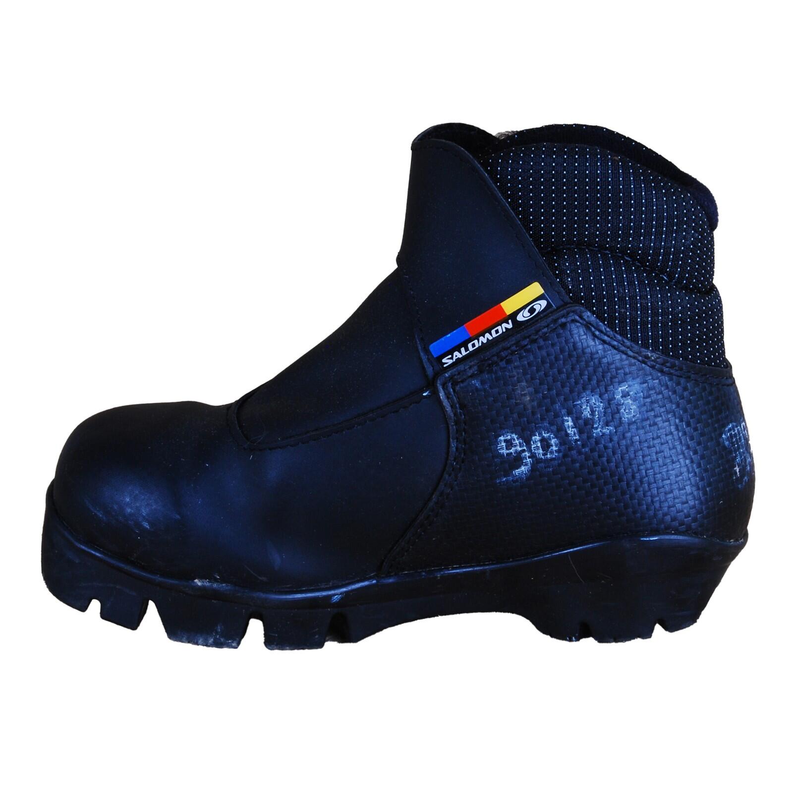 chaussure ski salomon team T3 black Pads / Soles Alpine premounted ISO 5355 soles Chaussures de ski alpin Salomon