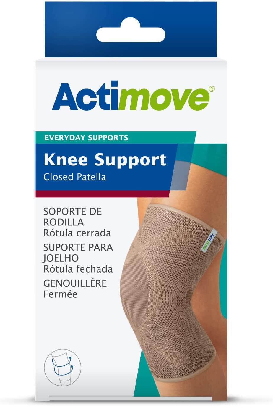 ACTIMOVE Actimove EVERYDAY SUPPORTS Knee Support Closed Patella - Beige