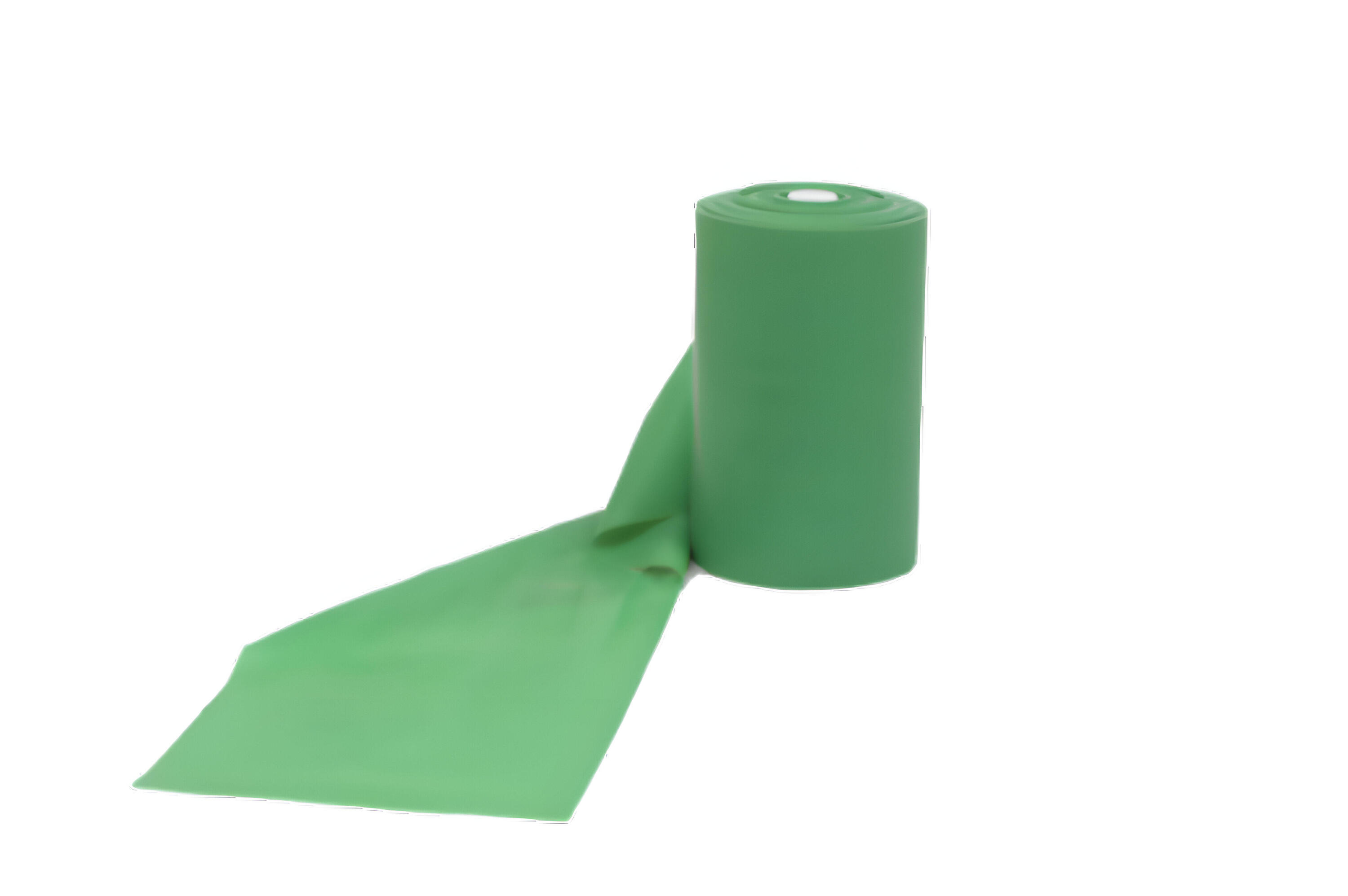 Banda Verde Elástica 150 cm Resistencia Media 7-12 kg 2/3