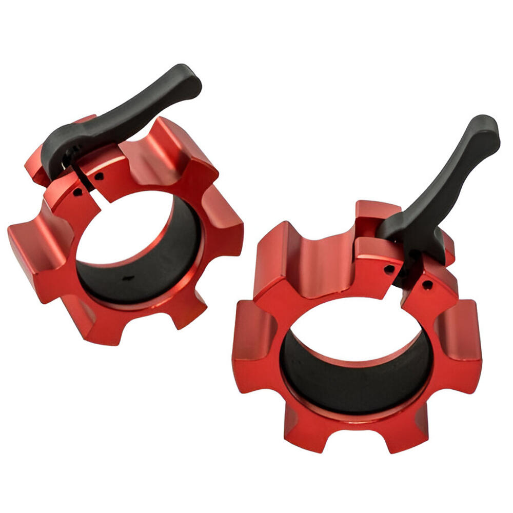 OZIO FITNESS Cierres Topes de pesas 2x 50 mm Cross Training  Aluminio (par)