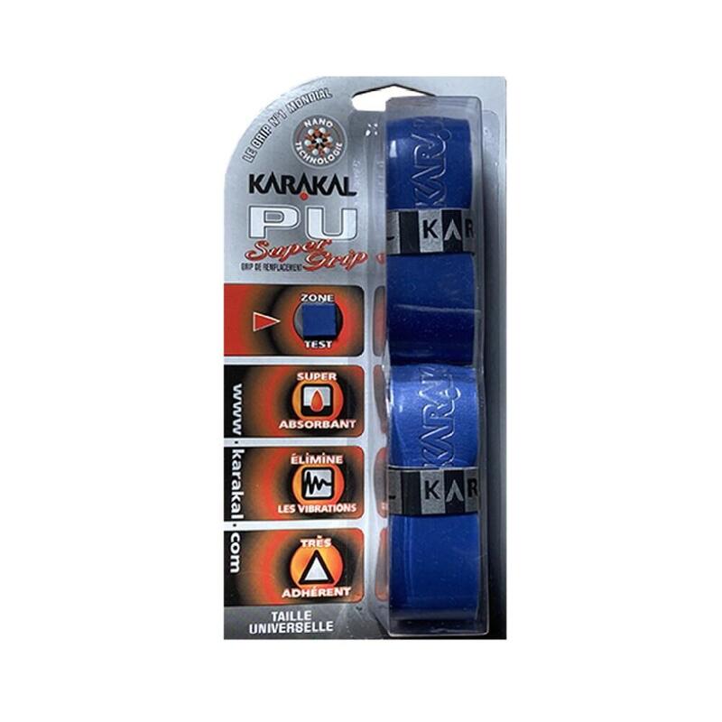 Karakal Super PU Grip Azul marino - Blister de 2