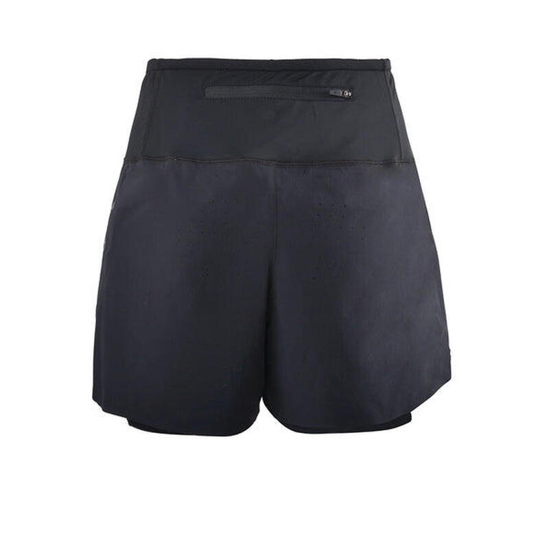 Linh Ultra Damen Short / Trägerhose Schwarz