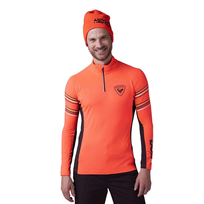 Felpa termica da uomo Rossignol Classique Hero 1/2 Zip 200