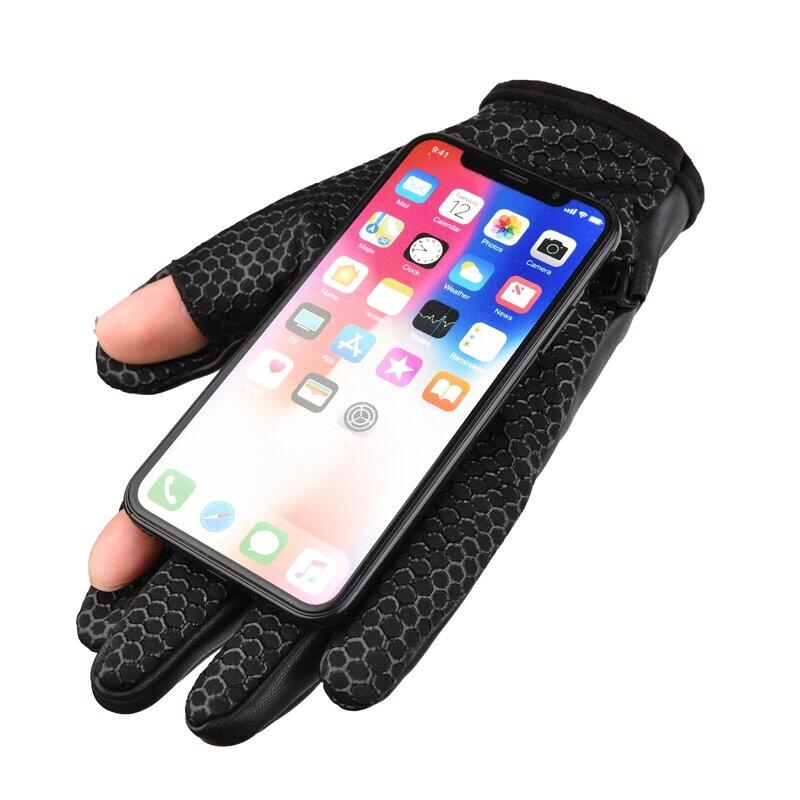 Gants de sport chauds tactiles pour hommes 4/4