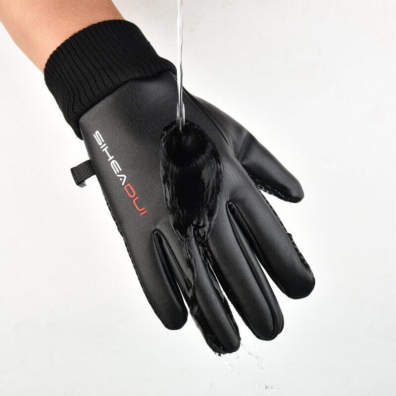 Gants de sport chauds tactiles pour hommes 3/4