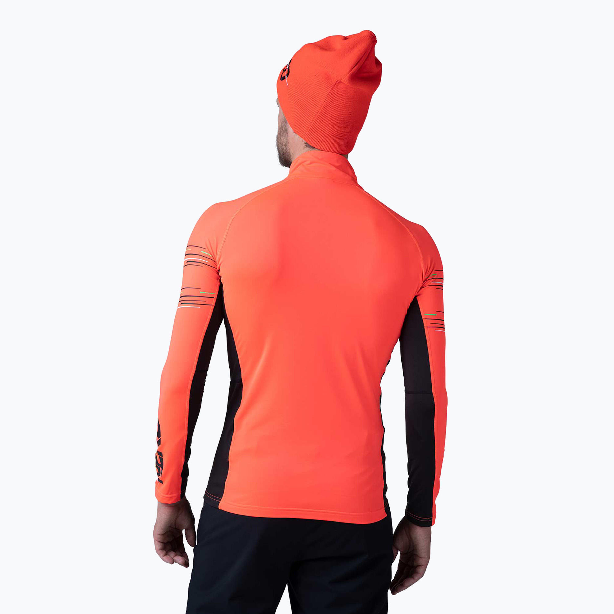 Bluza Rossignol Hero Classique 1/2 Zip pomarańczowa 2/7