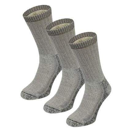 S5 Dikke Merino Wollen Sokken 3-Pack 46/48