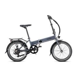 Popal E-Folt 2.0 Elektrische Vouwfiets - 380Wh accu - 6 versnellingen - Grijs