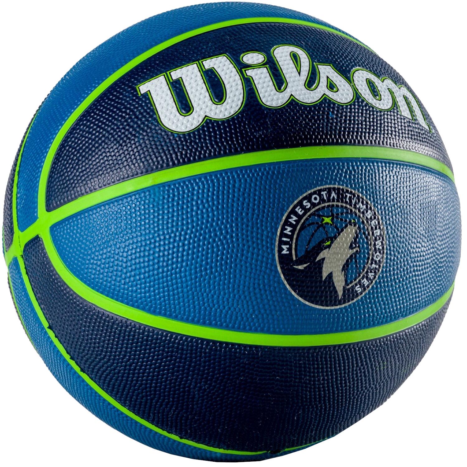 Wilson NBA Team Tribute Basketbal – Minnesota Timberwolves 2/3