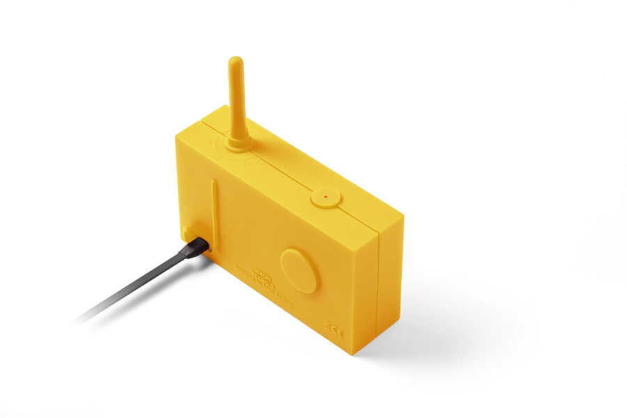 Coluna Lexon Rádio FM Tykho 3 amarelo 4/7