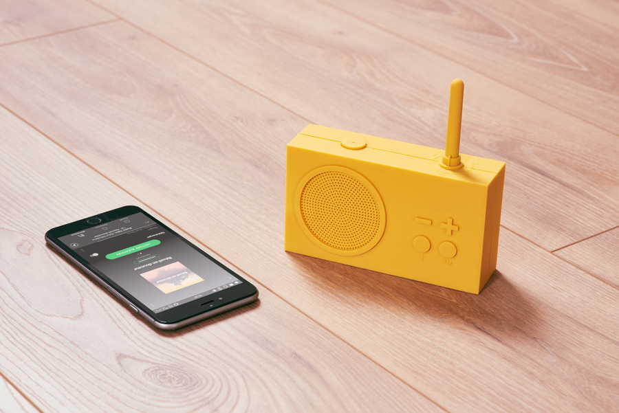 Coluna Lexon Rádio FM Tykho 3 amarelo 7/7