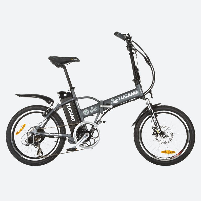 Bicicleta Eléctrica plegable DeLuxe by Tucano Bikes Gris 2/6